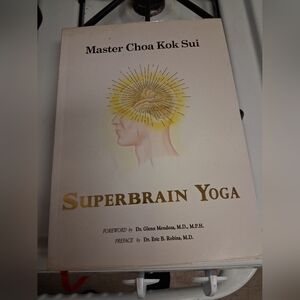 Superbrain Yoga Book by - White and Gold